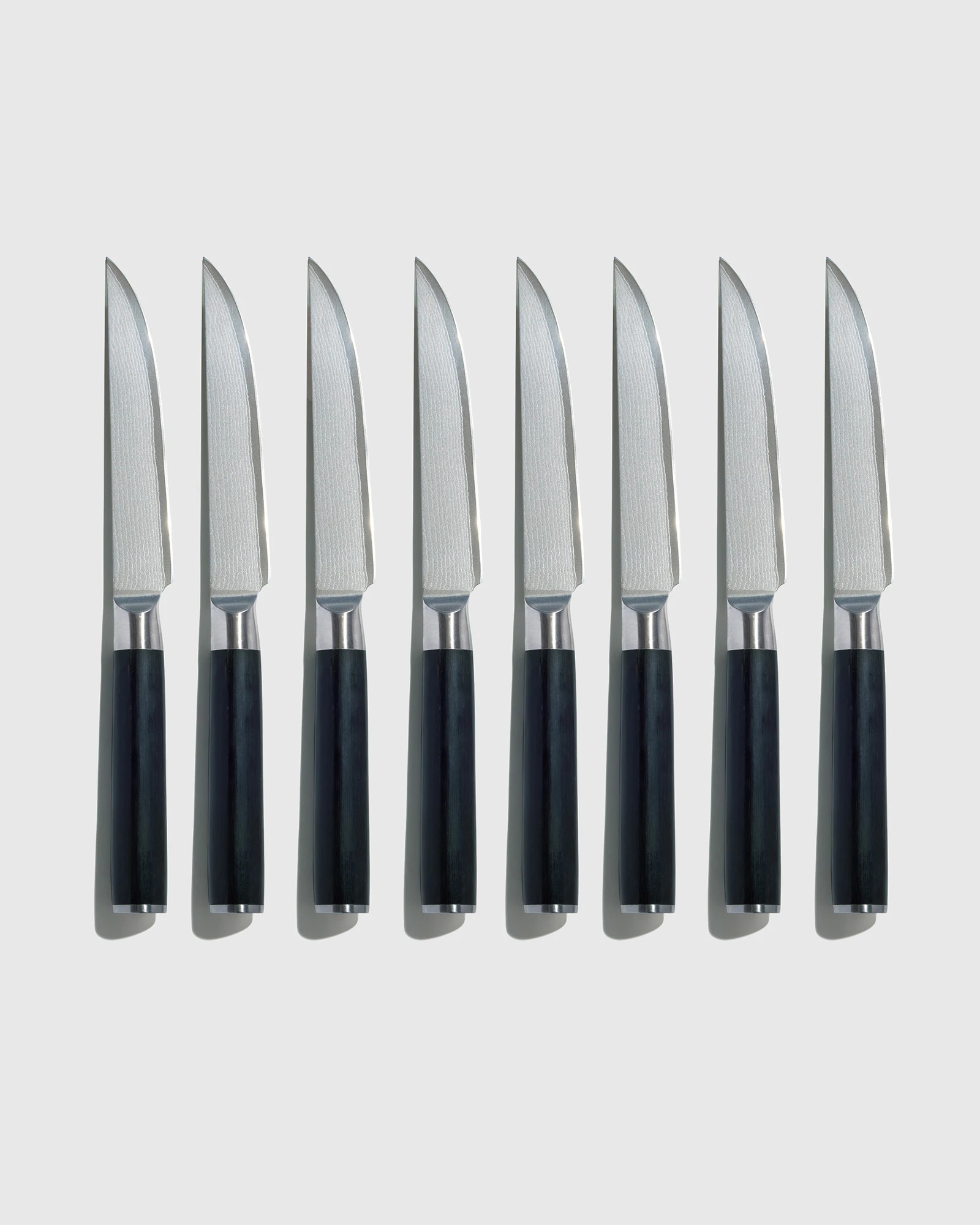 Quince | Essential Japanese Damascus Steel Steak Knife Set in Stainless Steel | Quince