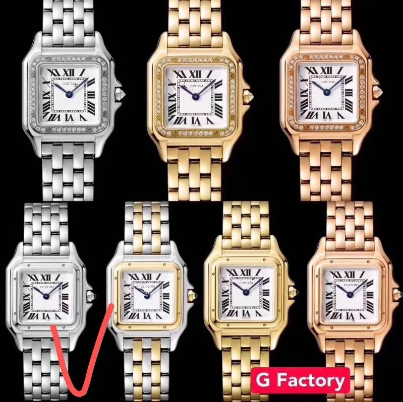 Hot panthere Watch cz zircon Japan Quartz Wrist watch Women men couple watches panther stainless ... | DHGate
