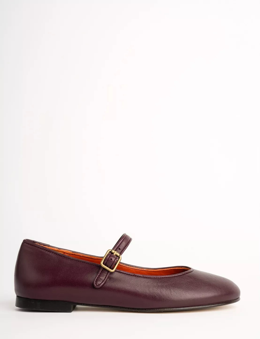 Fay Leather Mary Jane - Bordeaux | Penelope Chilvers