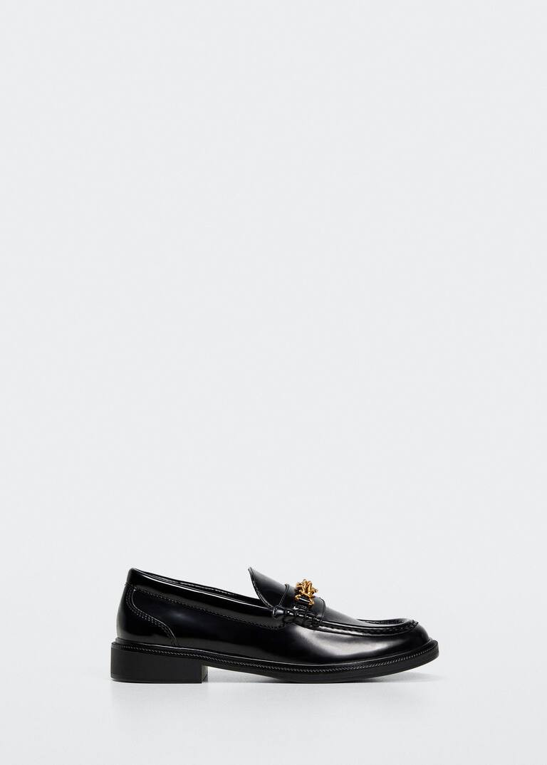 Chain loafers -  Women | Mango USA | MANGO (US)