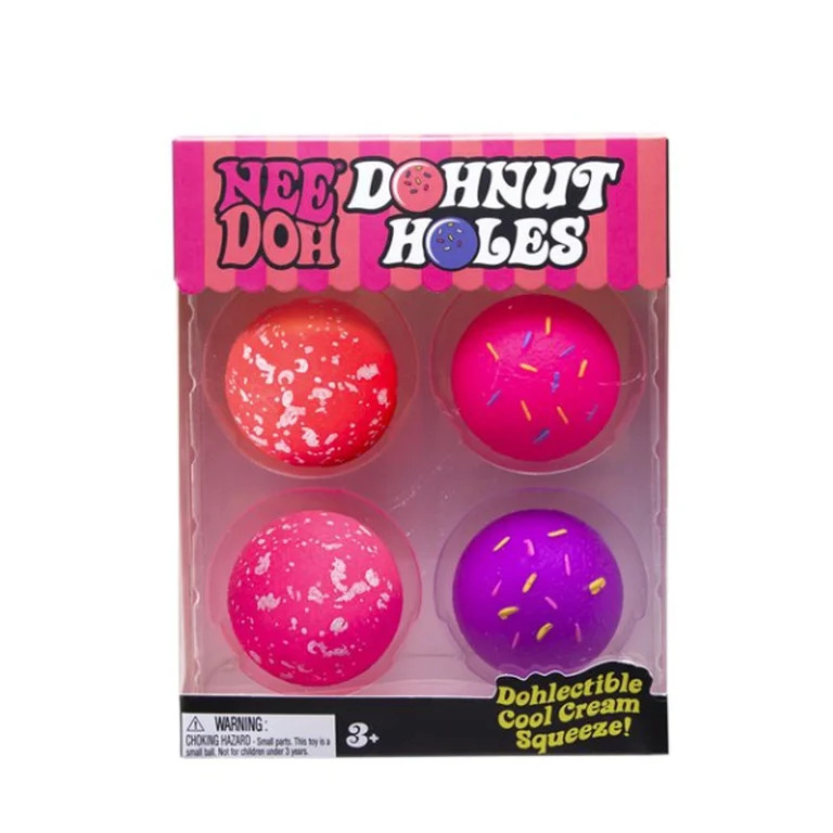 Nee Doh Dohnut Hole 4 pack, 1 pack of4 dohnut holes as pictured | Walmart (US)