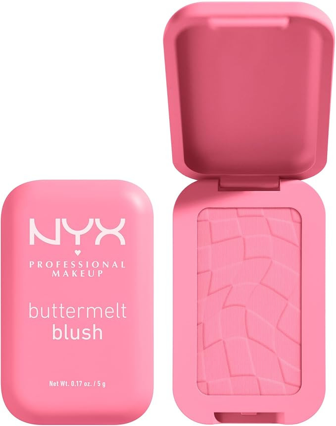 NYX Professional Makeup Buttermelt Blush, Buttery Soft Powder Blush, Up to 12 H Wear, Fade & Tran... | Amazon (CA)