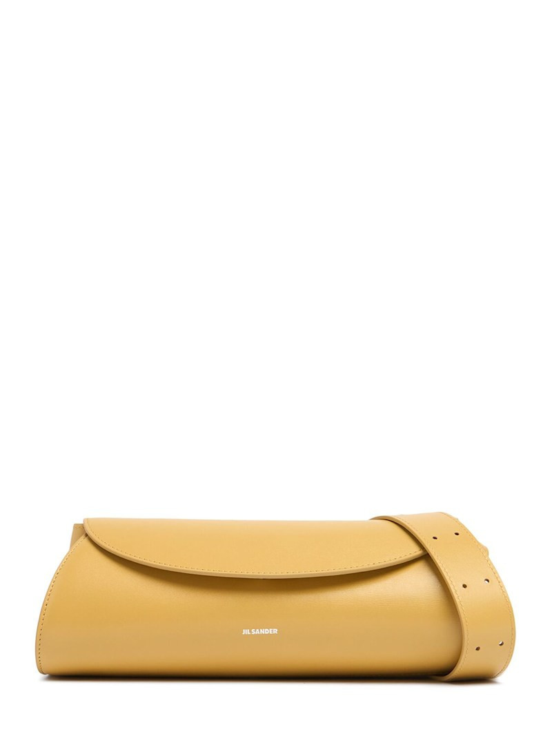Small Cannolo leather shoulder bag | Luisaviaroma