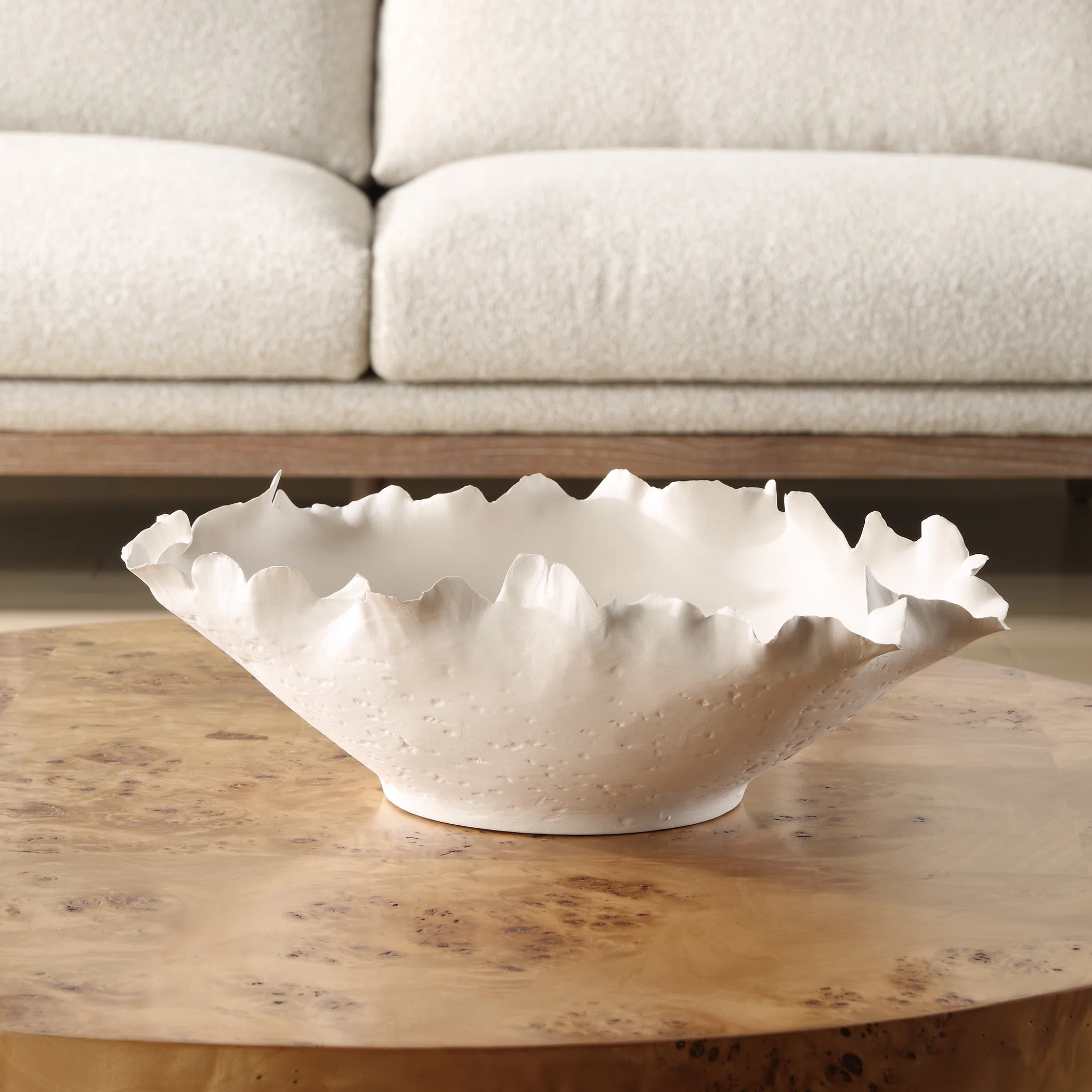 Dorisca Short Off-White Bowl | Wayfair North America