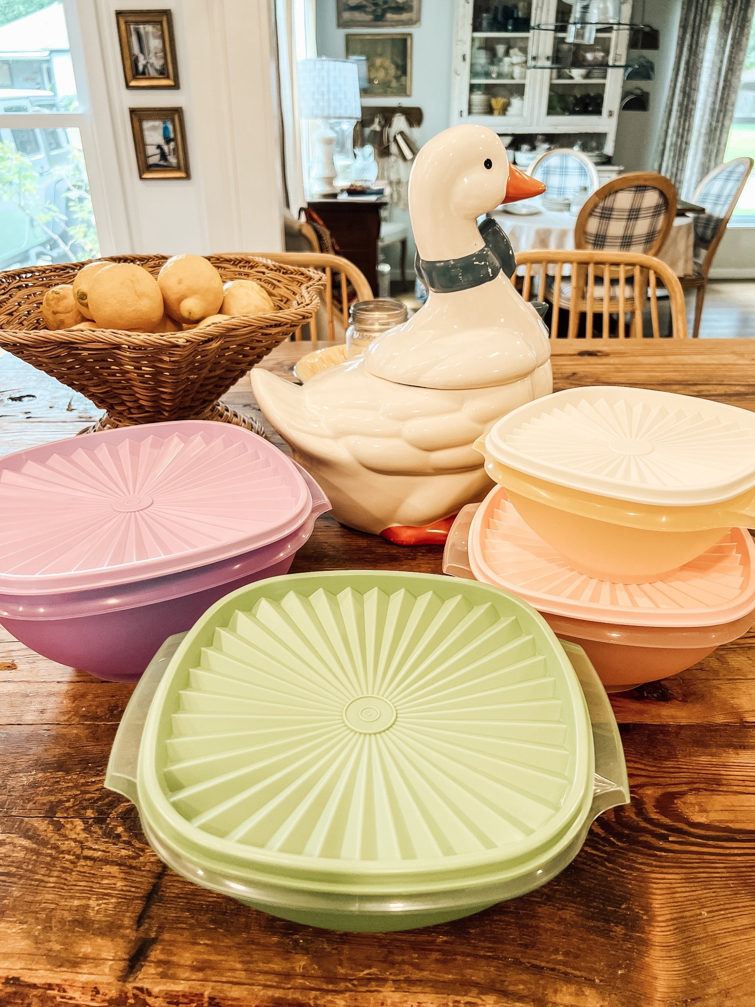 Tupperware! Vintage inspired Tupperware bowl set with lids. Kitchen Must Have, Kitchen Decor

#LTKHome #LTKSaleAlert #LTKFindsUnder50