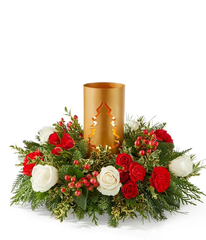 Golden Glow Centerpiece | From You Flowers