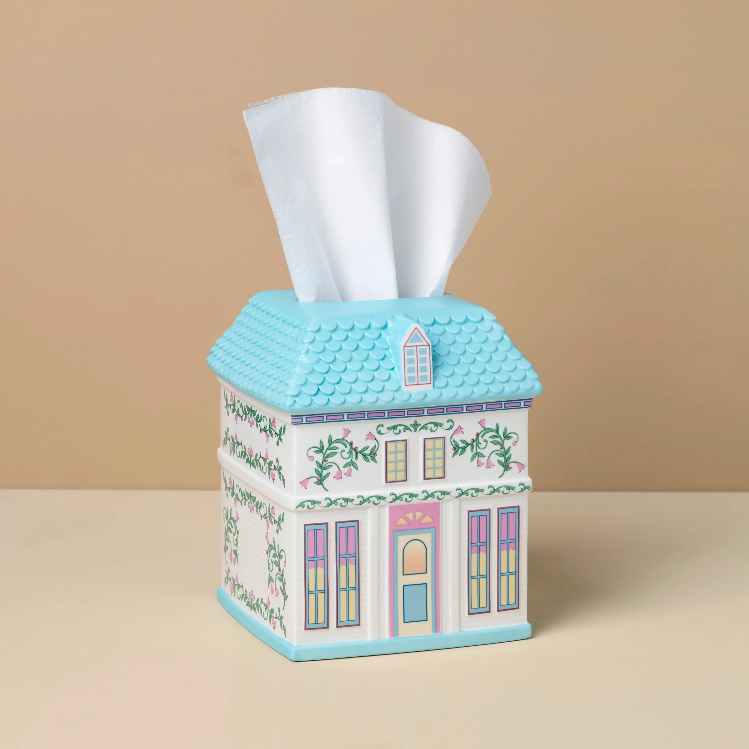 Lenox Spice Village Tissue Box Holder | Lenox
