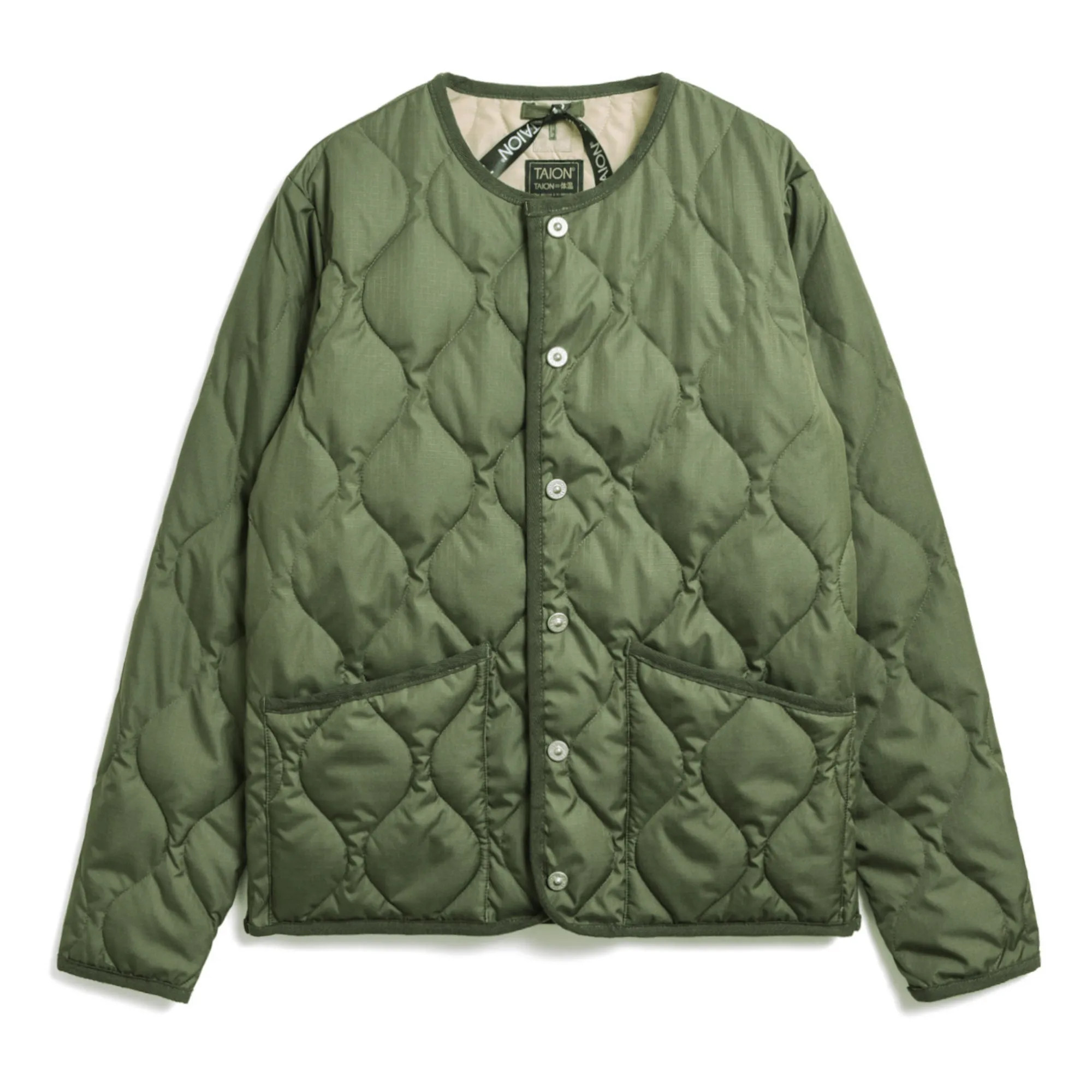 Taion Veste Military Unisexe | Vert olive | Smallable