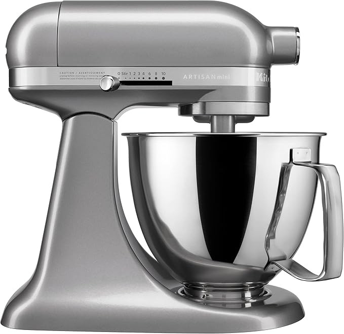 KitchenAid Artisan Mini 3.5 Quart Tilt-Head Stand Mixer - KSM3316X - Contour Silver | Amazon (US)