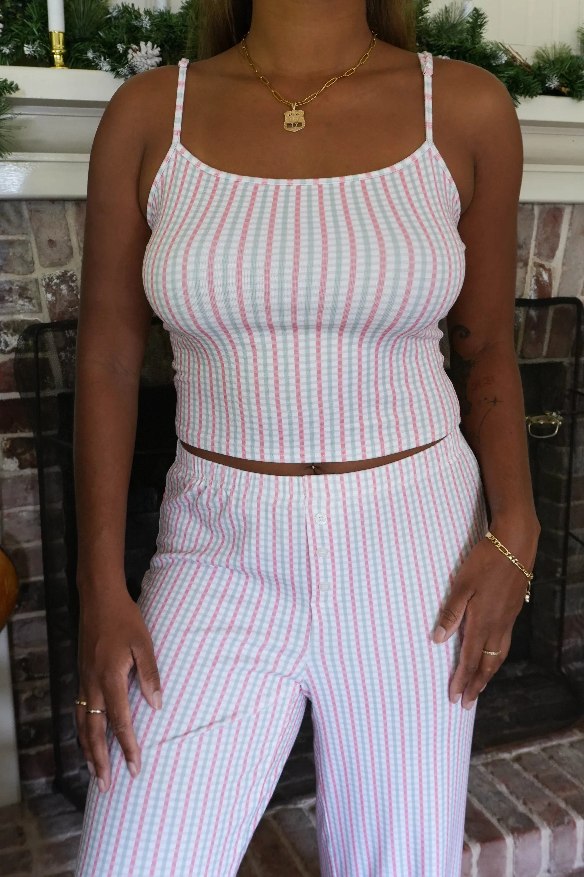 Here For The Presents Tank | Grey Bandit