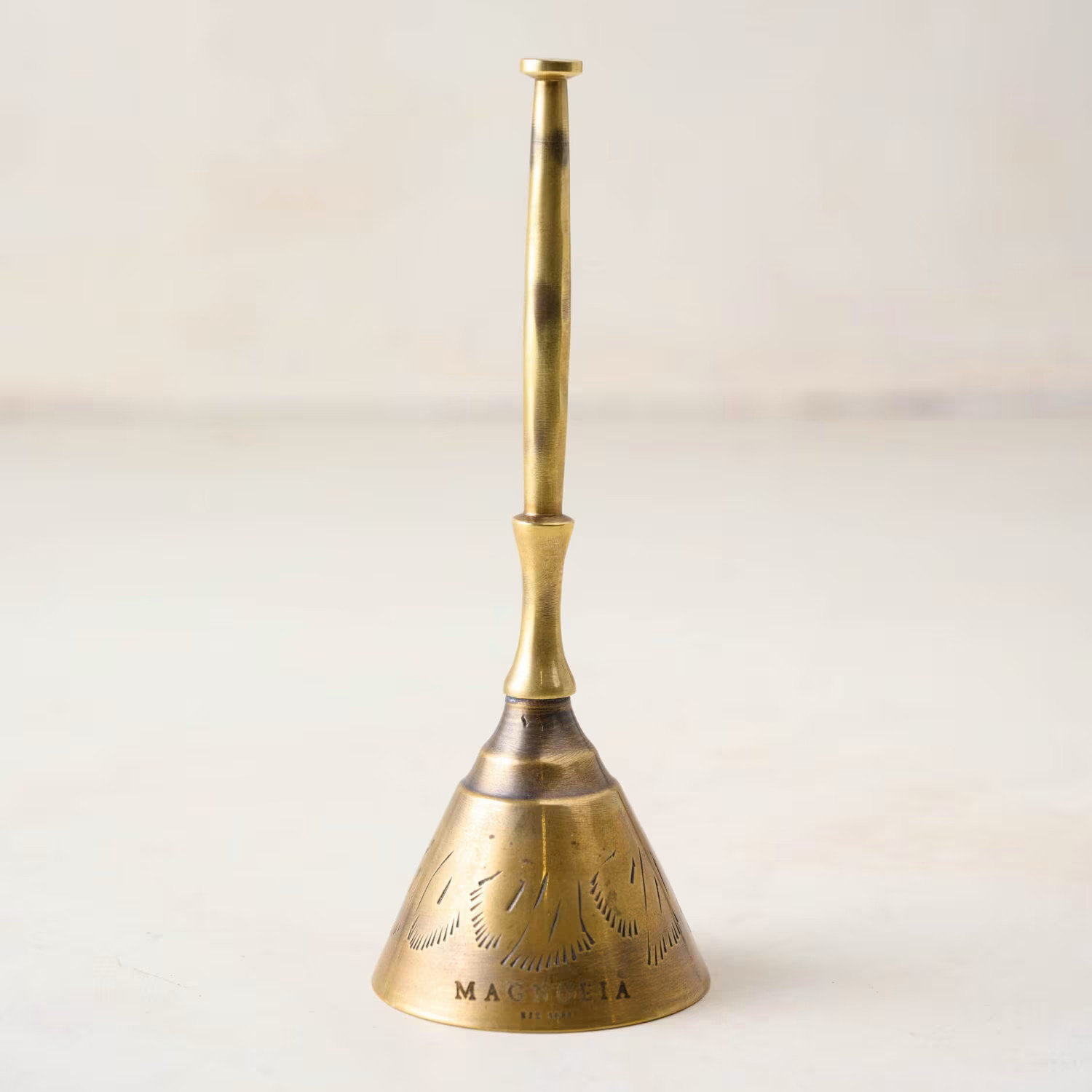 Etched Brass Bell | Magnolia