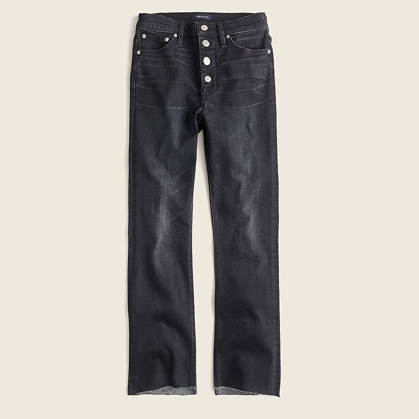 Demi-boot crop jean in charcoal wash | J. Crew US