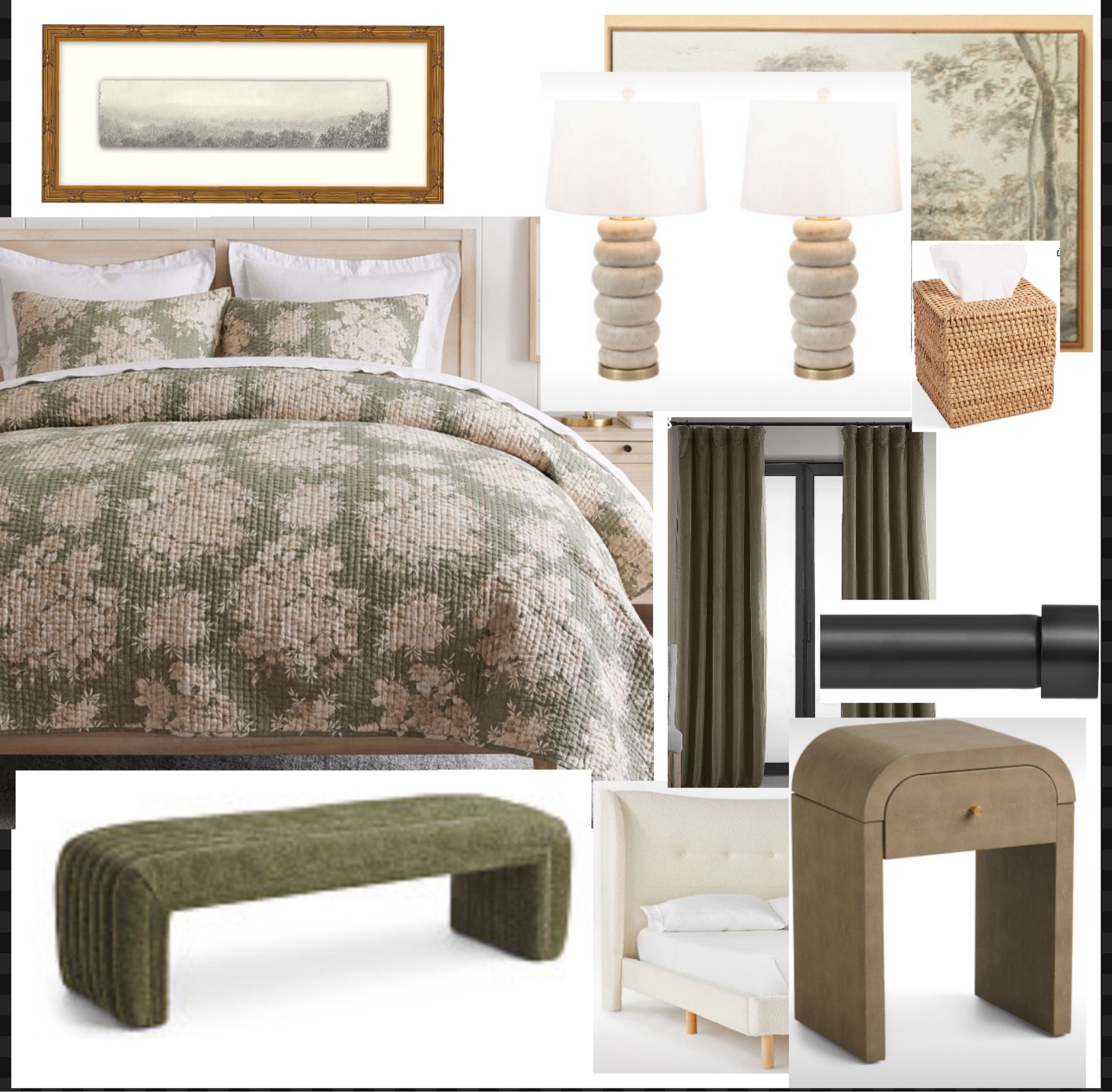 Things I purchased for our guest bedroom in the basement 

#LTKhome