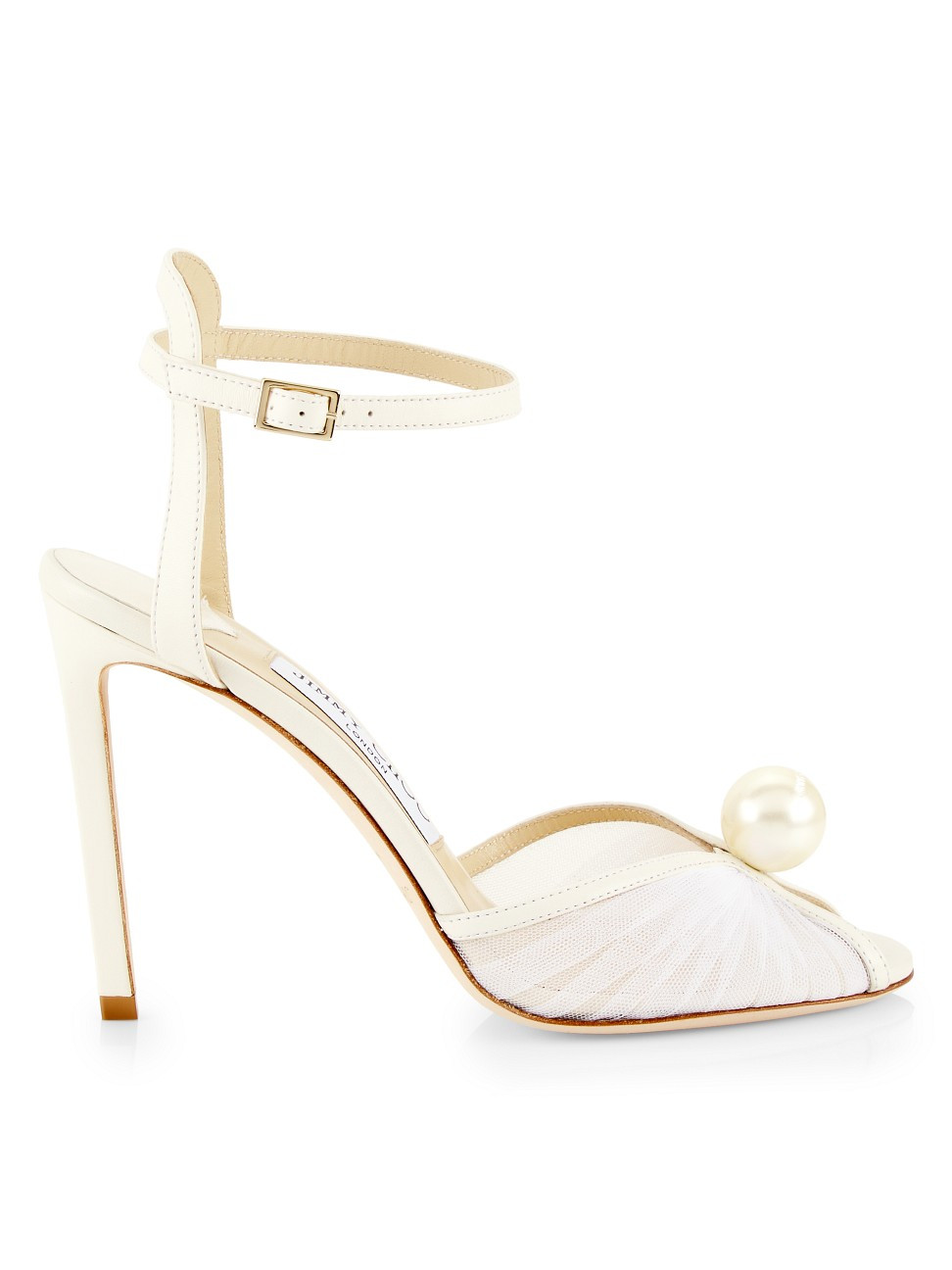 Sacora Tulle Peep-Toe Sandals | Saks Fifth Avenue