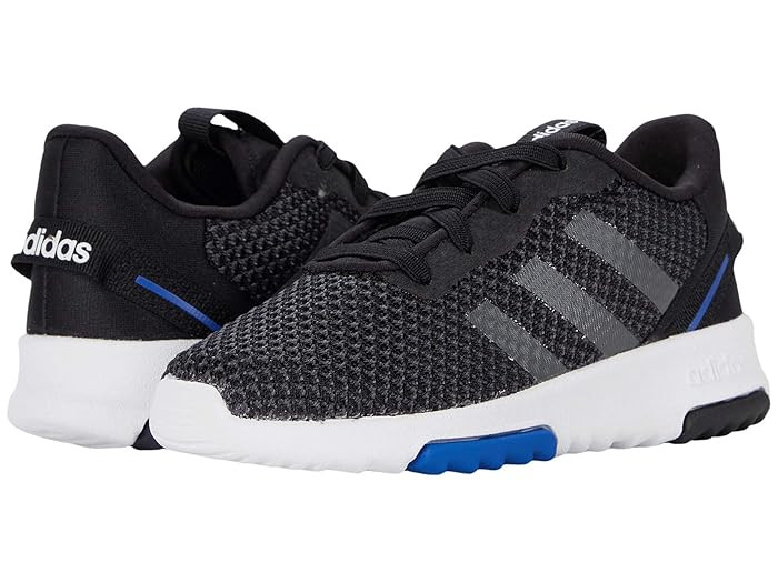 adidas Kids Racer TR 2.0 (Infant/Toddler) (Core Black/Grey Six/Team Royal Blue) Boys Shoes | Zappos