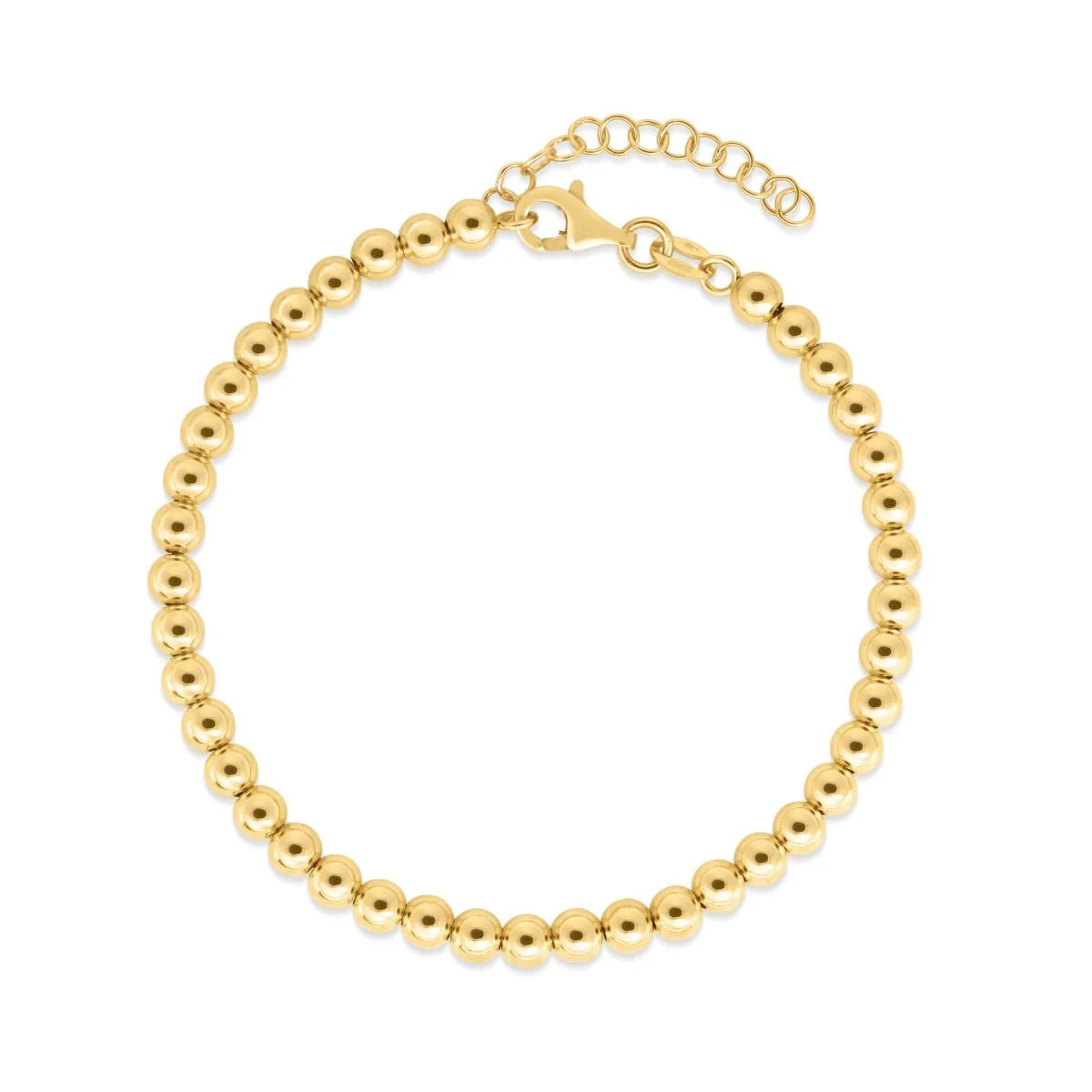 Small Gold Ball Bead Bracelet | Shop Simon