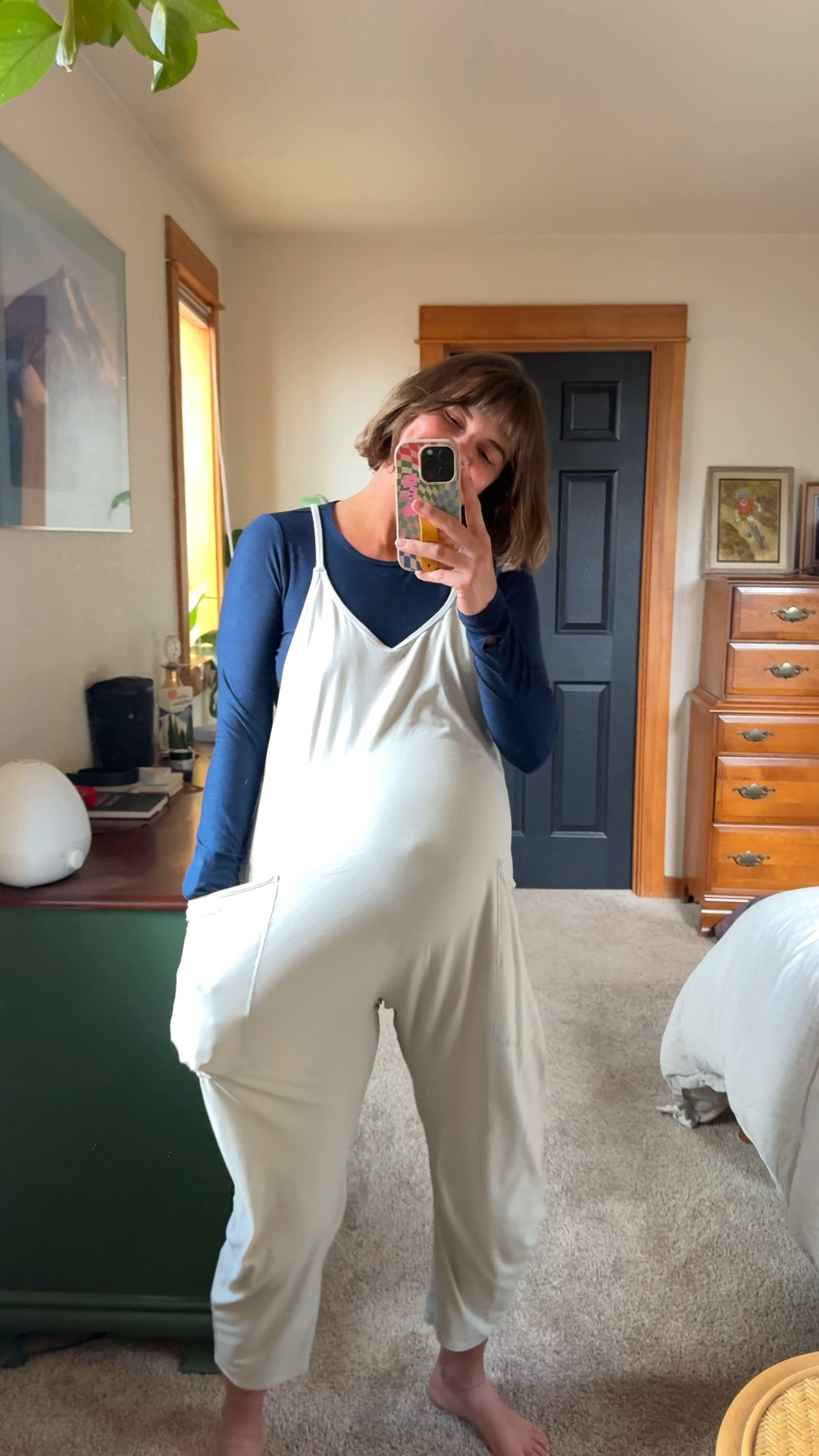 The most comfy jumpsuit I own! Perfect to wear during pregnancy and postpartum! 

 #LTKootd #LTKmomlife #LTKBump