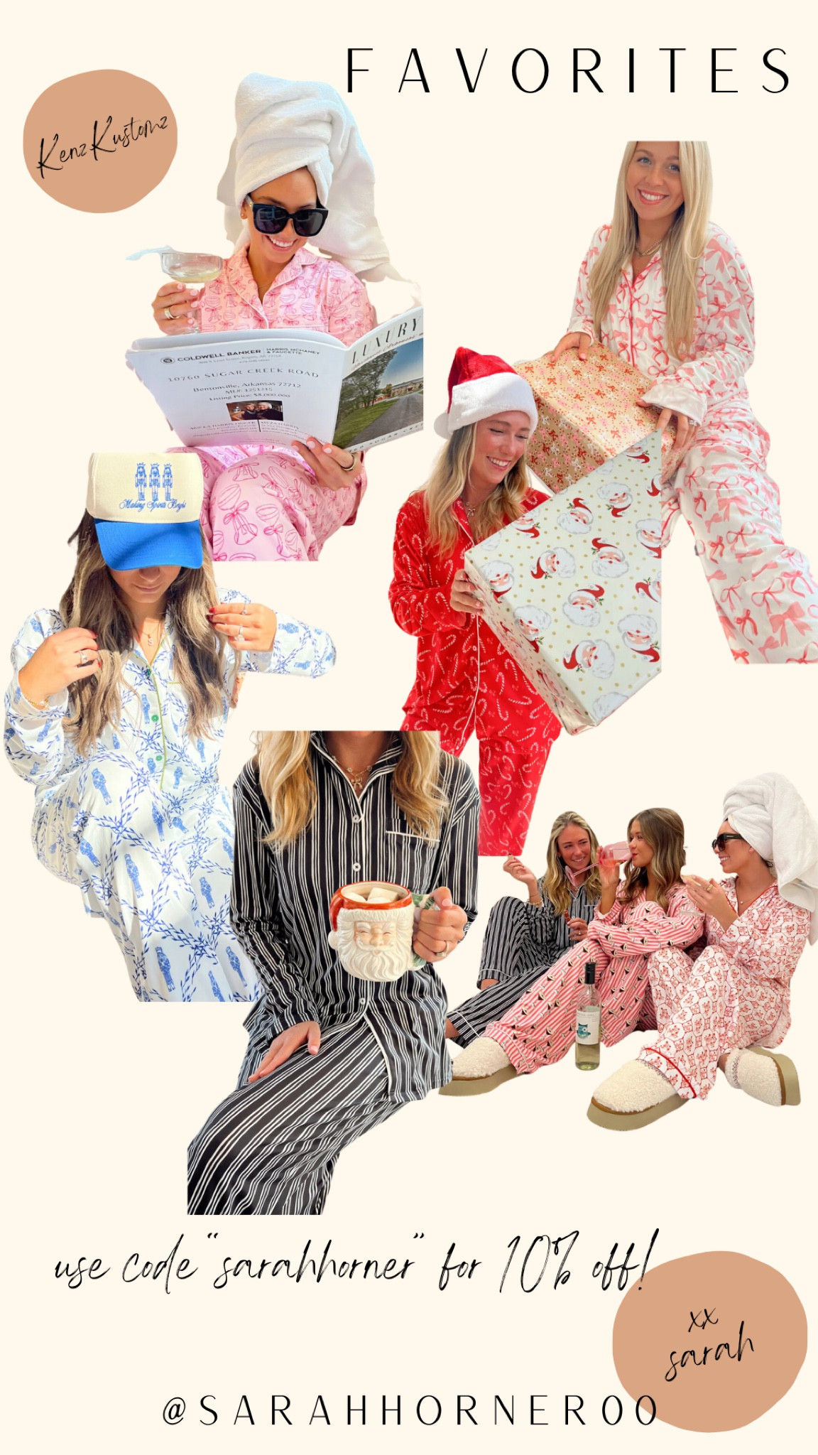 NEW Pajama Launch from KenzKustomz. Use code “SARAHHORNER” for 10% off your order 

#LTKCyberWeek #LTKSeasonal #LTKHoliday