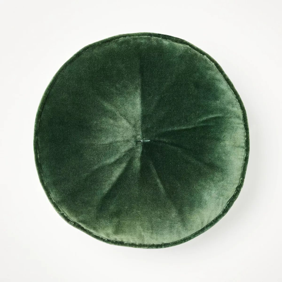 Velvet Round Throw Pillow Moss Green - Threshold™ designed with Studio McGee | Target