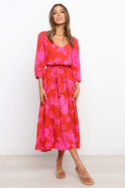 Alijah Dress - Red | Petal & Pup (AU)