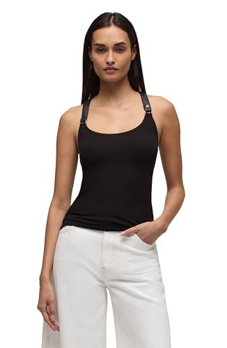 HUDSON Women's Harness Tank, Black, X-Large | Amazon (US)