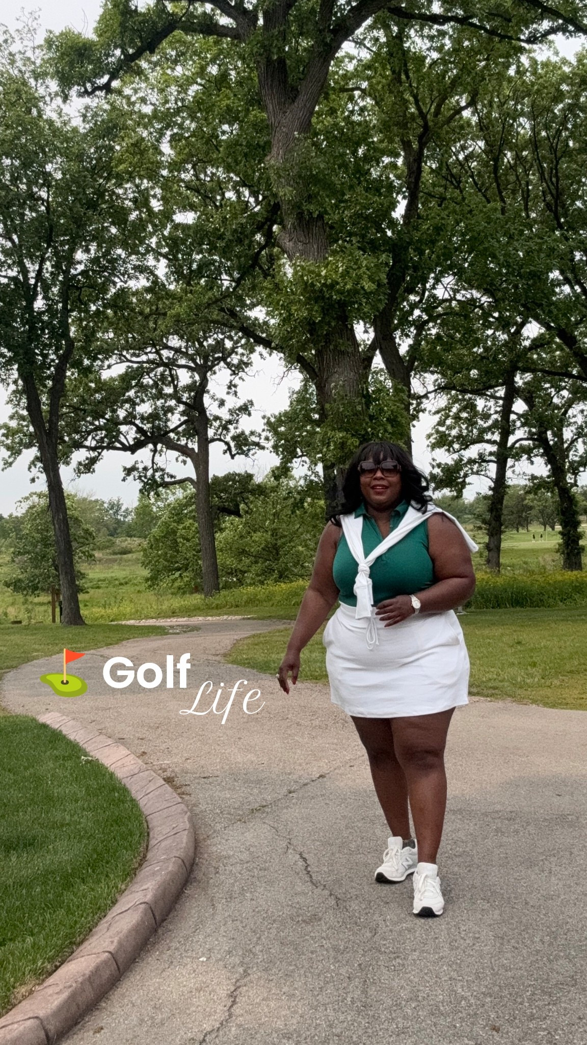 ⛳ Entertaining client on the green! pull this one together with very short notice, but I love how it came out. I’m wearing a size XXL top and bottom.

#LTKSeasonal #LTKPlusSize #LTKOver40
