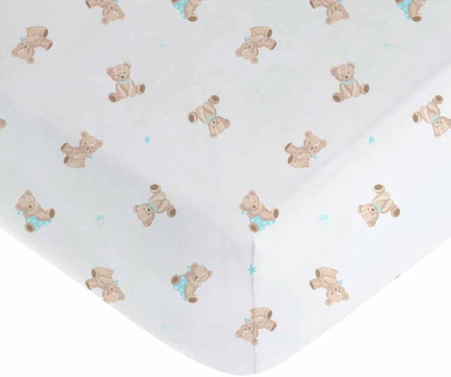 American Baby Company Fitted Crib Sheet 28" x 52", Soft Breathable Neutral 100% Cotton Jersey She... | Amazon (US)