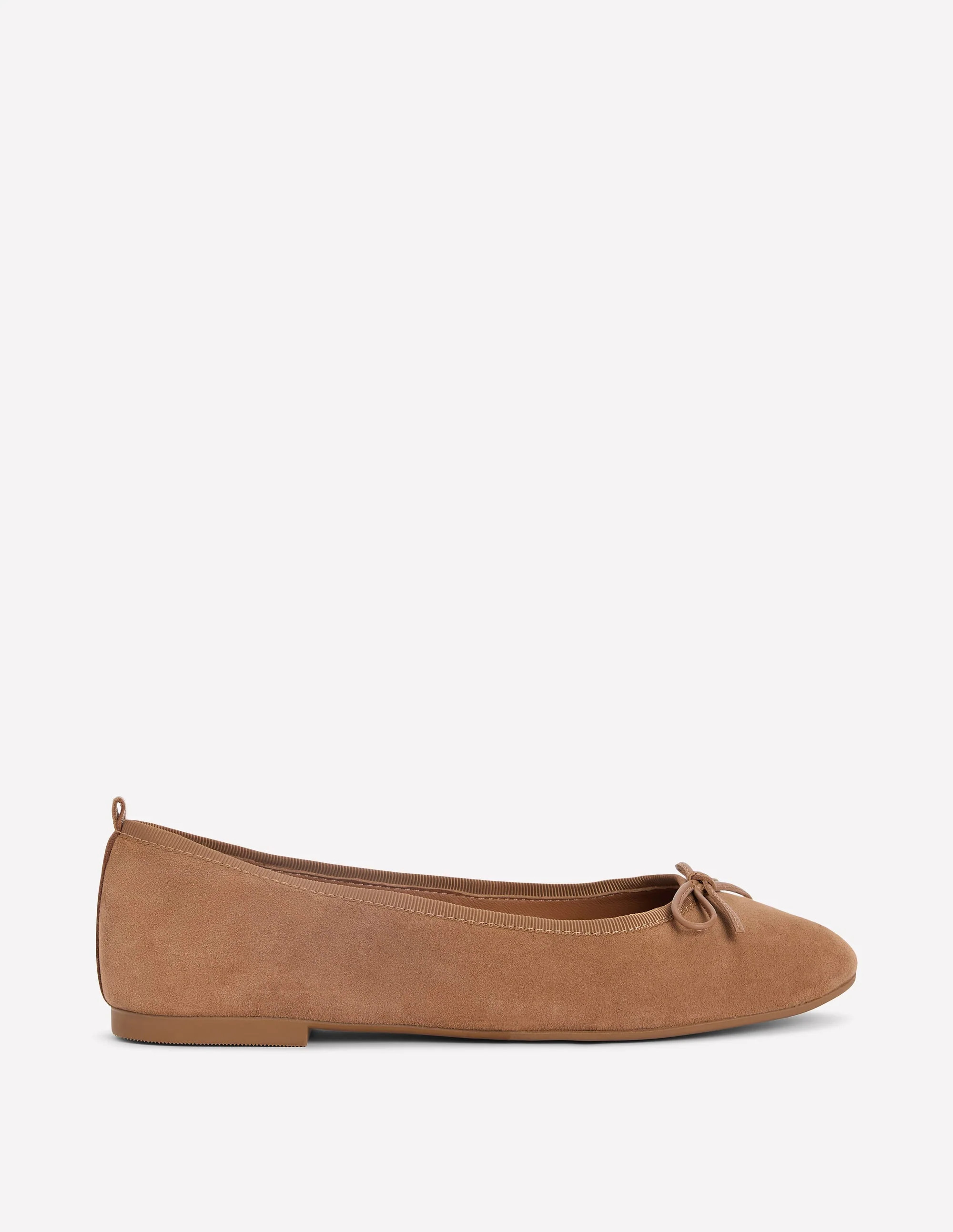 Patti Ballerinas mit runder Zehenpartie-Ingwer | Boden DE