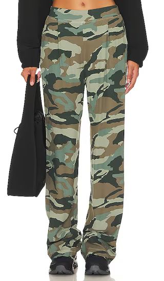 Camo Pants With Pleats in Green Grey | Revolve Clothing (Global)