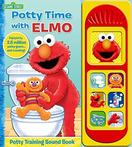 Sesame Street - Potty Time with Elmo - Potty Training Sound Book - PI Kids | Amazon (US)
