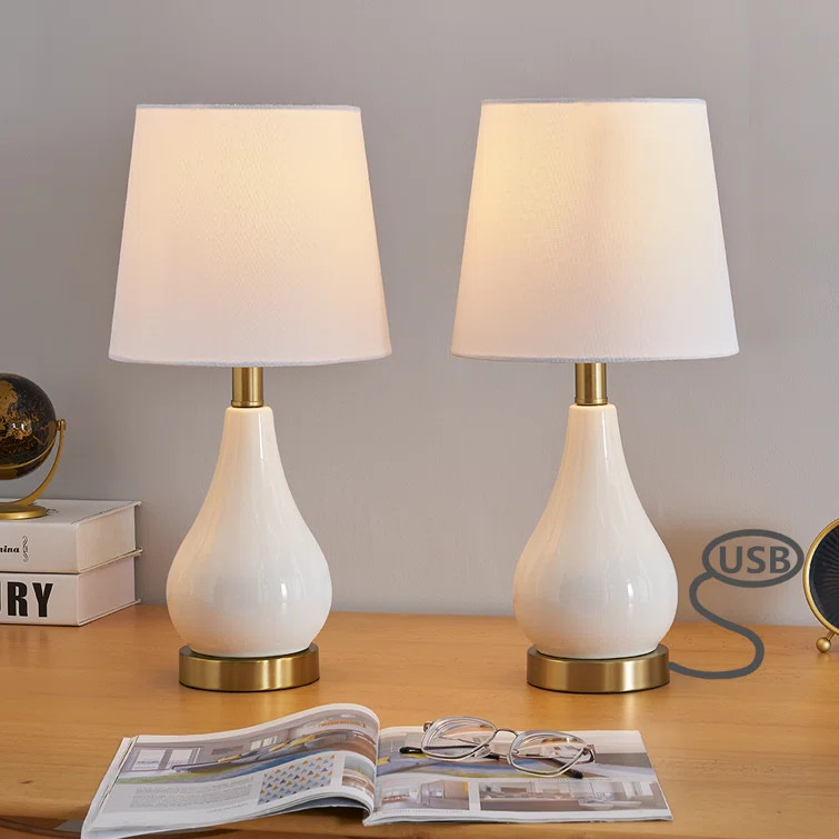 Frederick USB Table Lamp | Wayfair North America