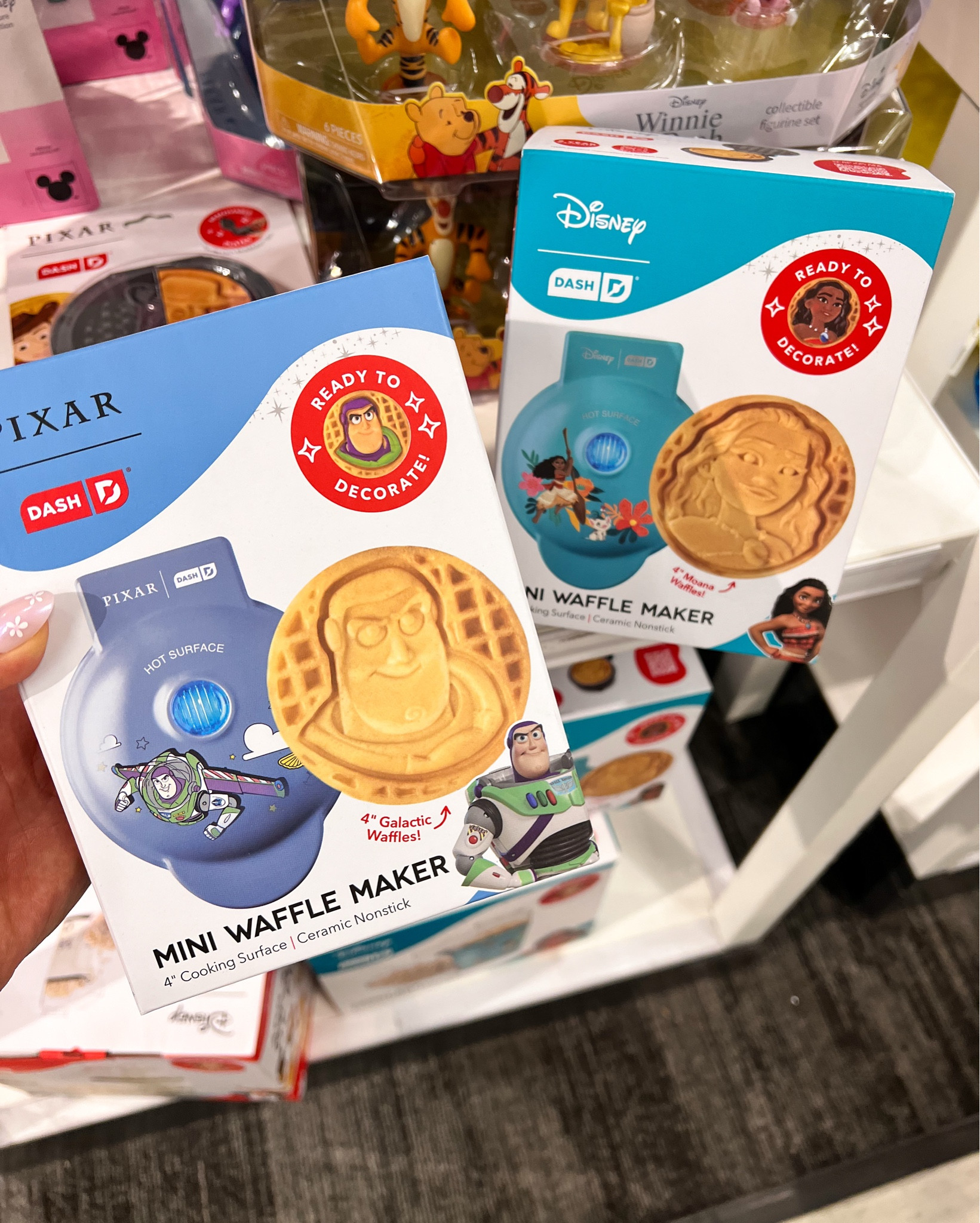 New Disney dash mini waffle makers and popcorn maker

Target finds 

#LTKmomlife #LTKHome