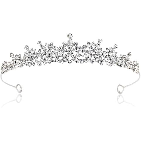 Rhinestone Crystal Tiaras and Crowns Headband For Women Birthday Pageant Wedding Prom Princess Cr... | Amazon (US)