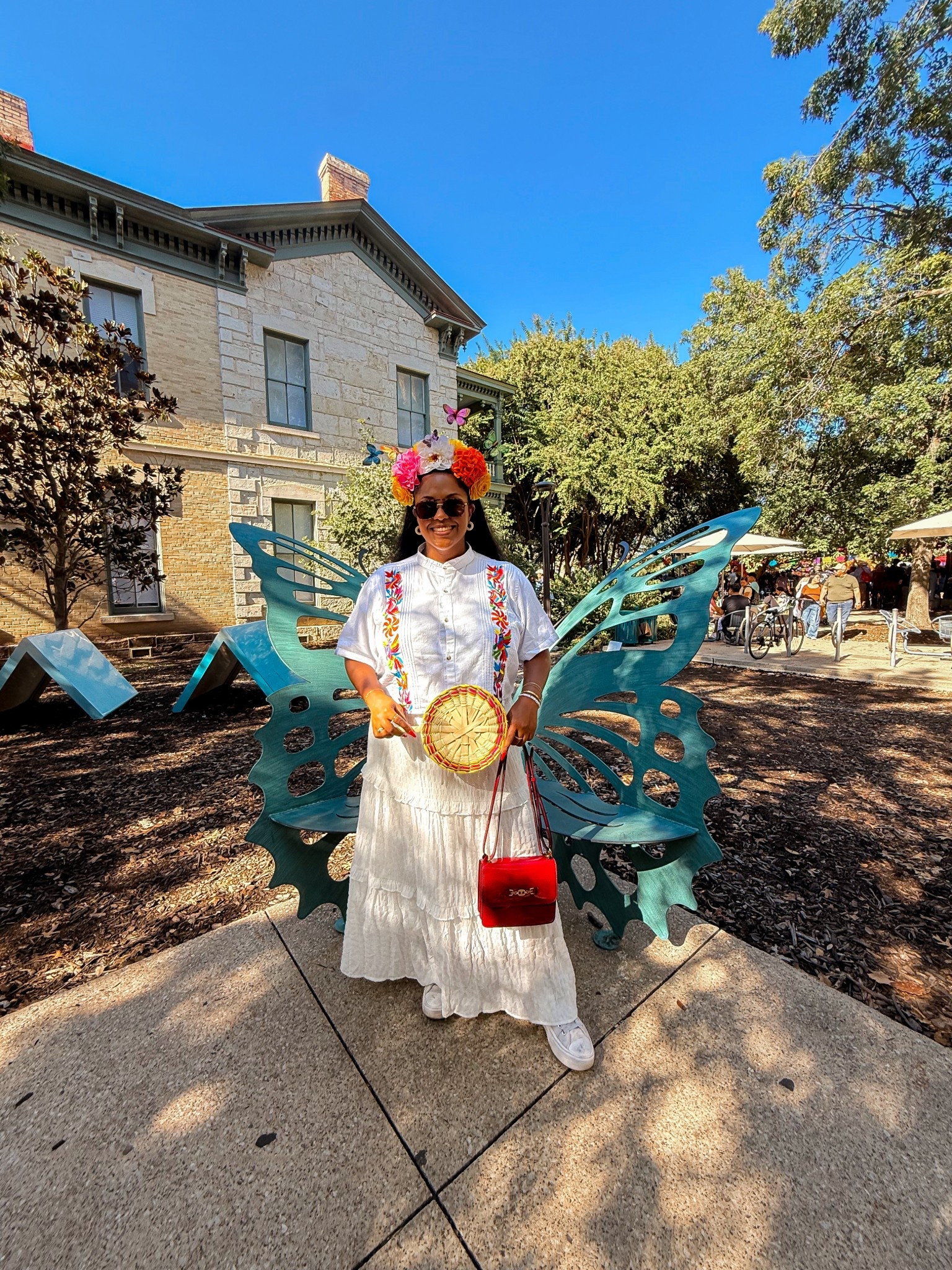Went to muertos fest in San Antonio on Sunday! The skirt and accessories are linked! 

#LTKStyleTip #LTKMidsize #LTKSeasonal