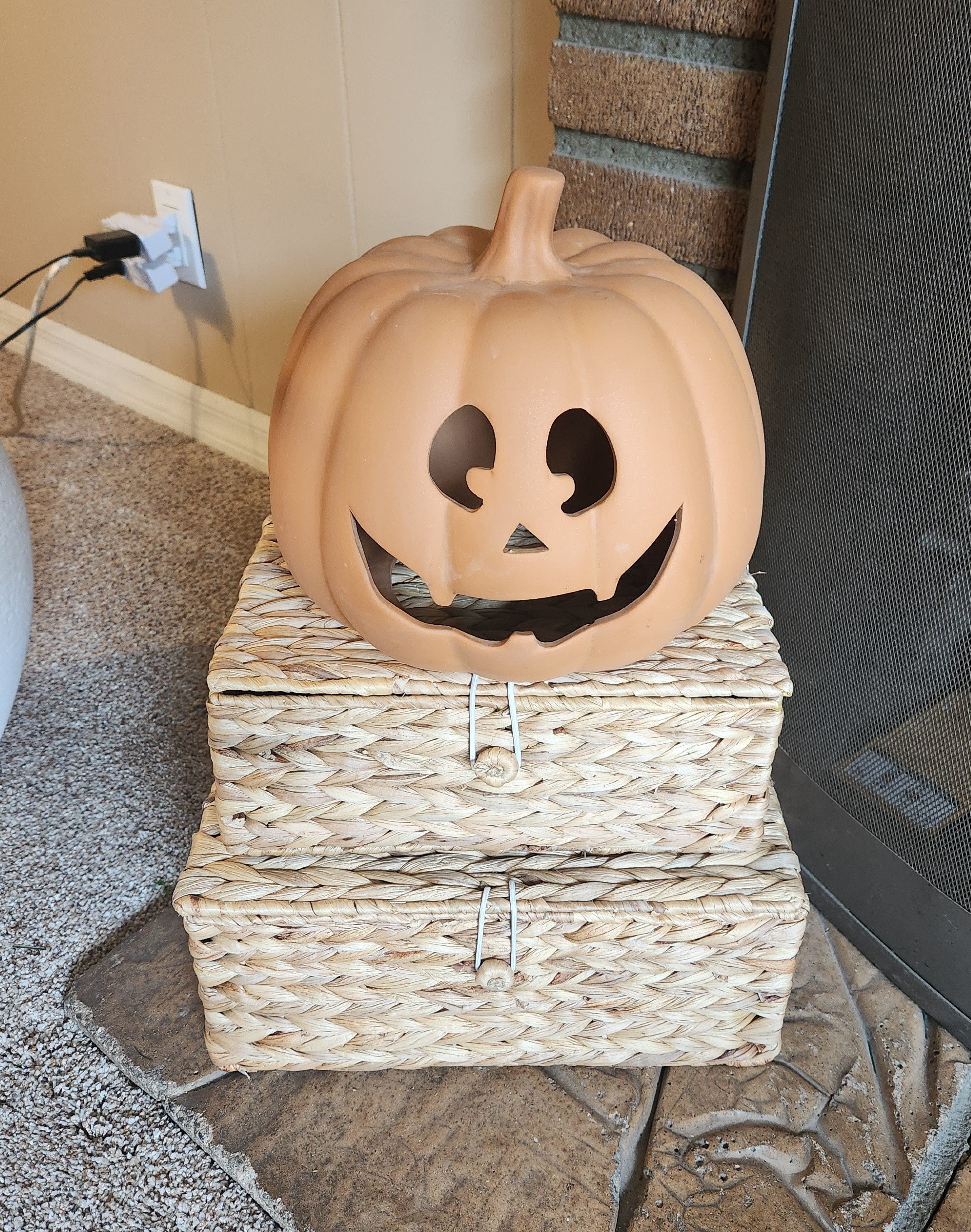 This clay pumpkin from Walmart is such good quality at the best price!

#LTKHalloween #LTKSeasonal #LTKHome