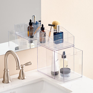 THE HOME EDIT® Pill Organizer w/ Labels Clear | The Container Store