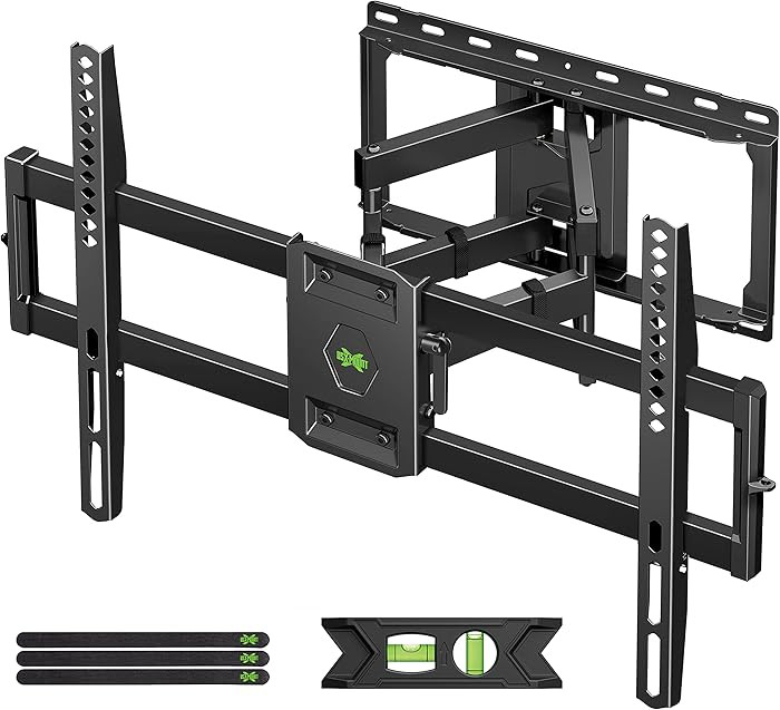 USX Mount Full Motion TV Wall Mount for Most 42-86 inch Flat Screen/LED/4K, TV Mount Bracket Dual... | Amazon (US)