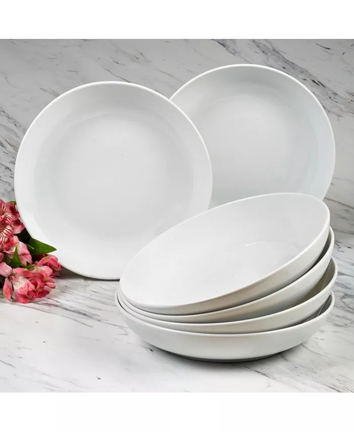 Certified International Bianca Dinner Bowls Set of 6 & Reviews - Dinnerware - Dining - Macy's | Macys (US)