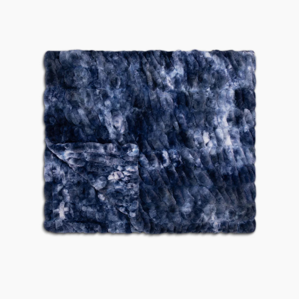 Denim Tie Dye | Lola Blankets