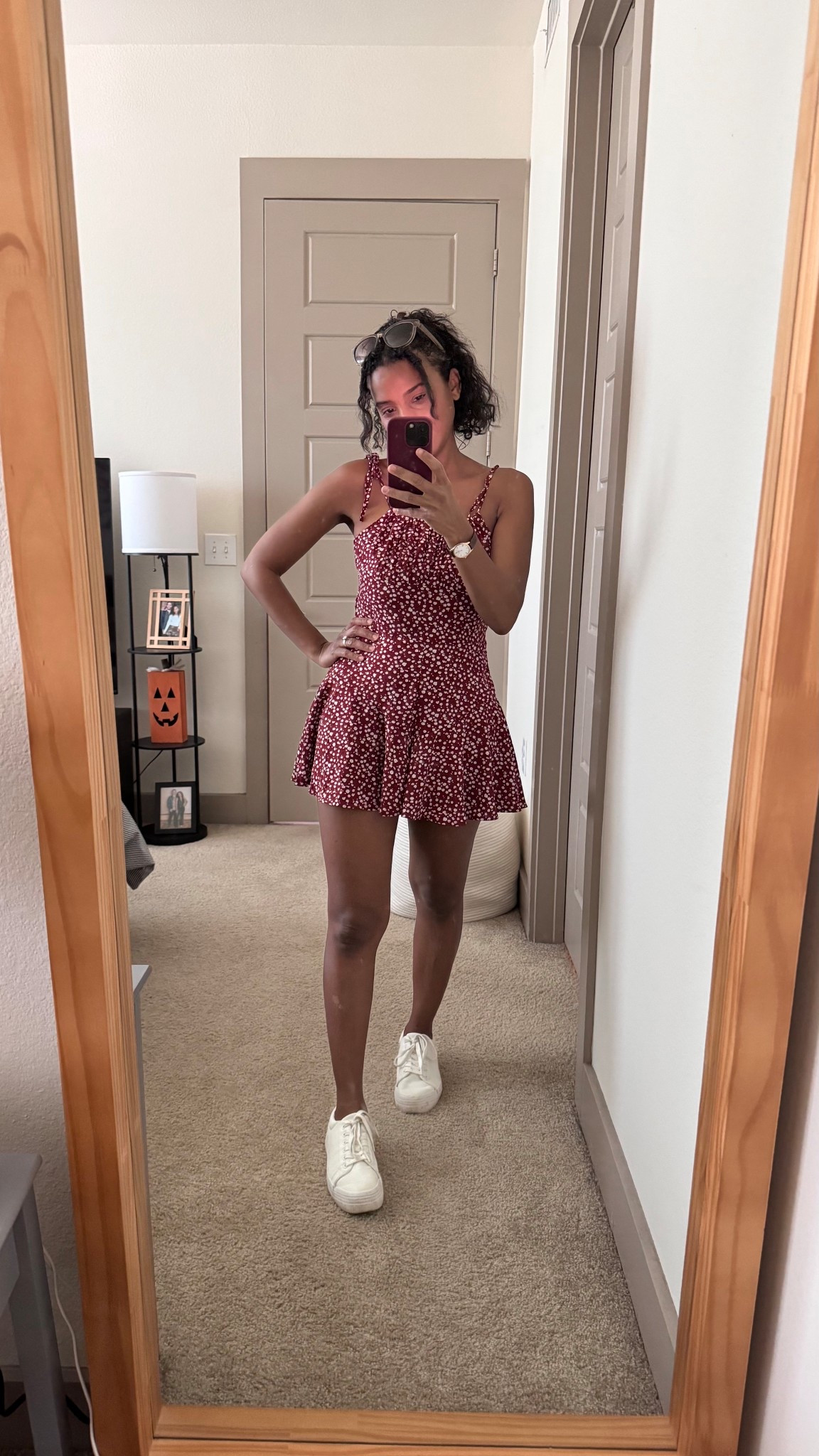 Pre fall / transitional fall burgundy floral romper
#Amazon #dress

#LTKStyleTip