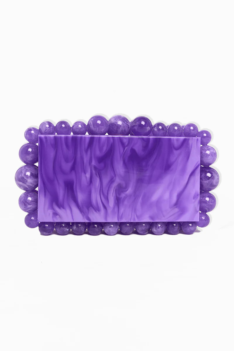 BuddyLove X Linny Co | Daphne Clutch | Purple | BuddyLove