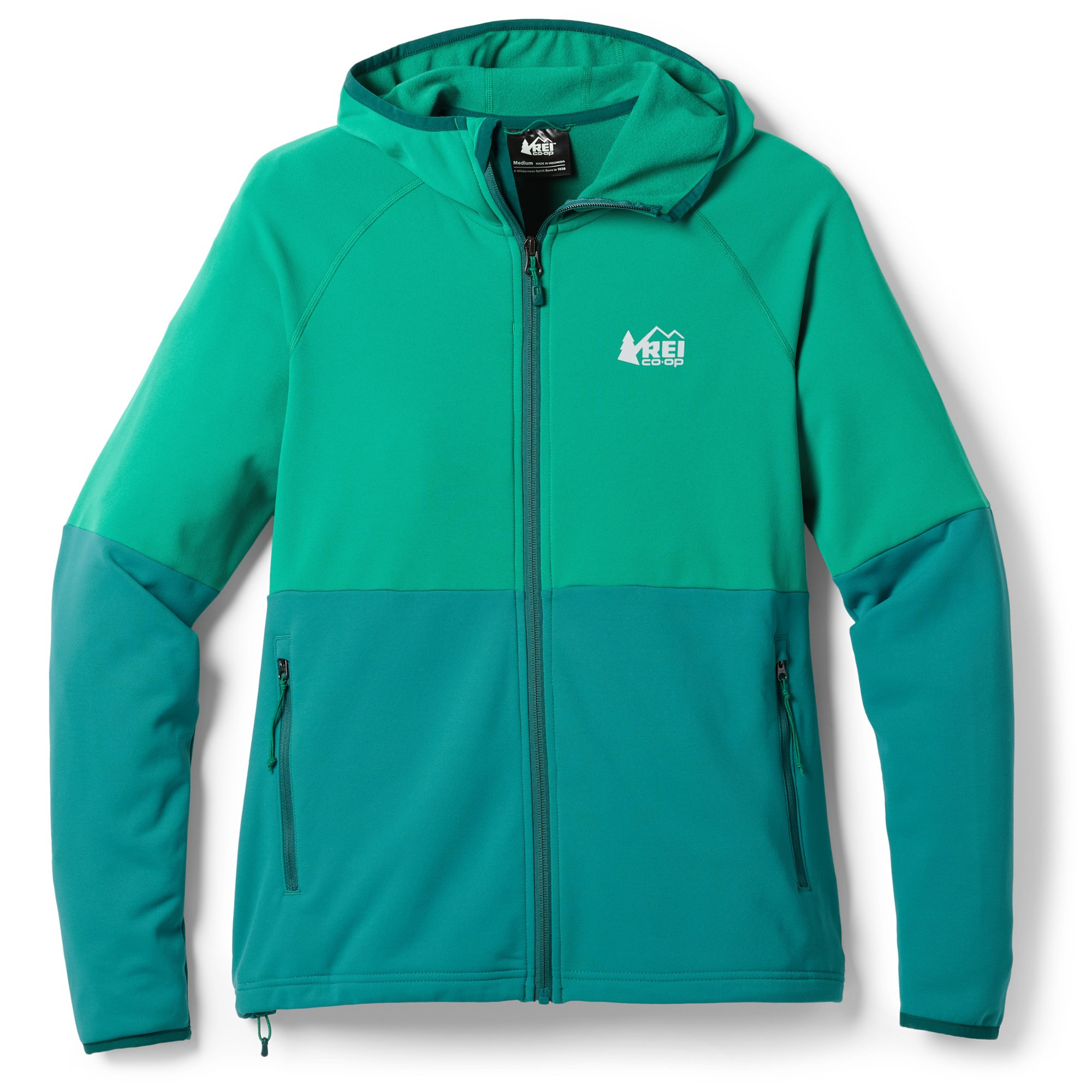 REI Co-op Women's Flash Hyperstretch Fleece Jacket  Green M | REI