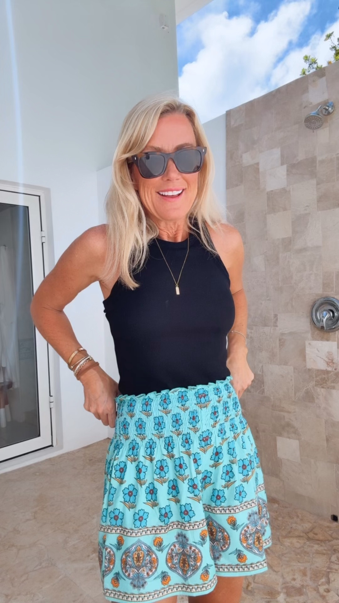 Determined to try the jelly donuts in town this morning. This is what I’m wearing! These flowy shorts are seriously so comfortable. You would never guess they’re an Amazon find. ￼

Tank: small
Shorts: small 

#LTKTravel #LTKootd #LTKOver40