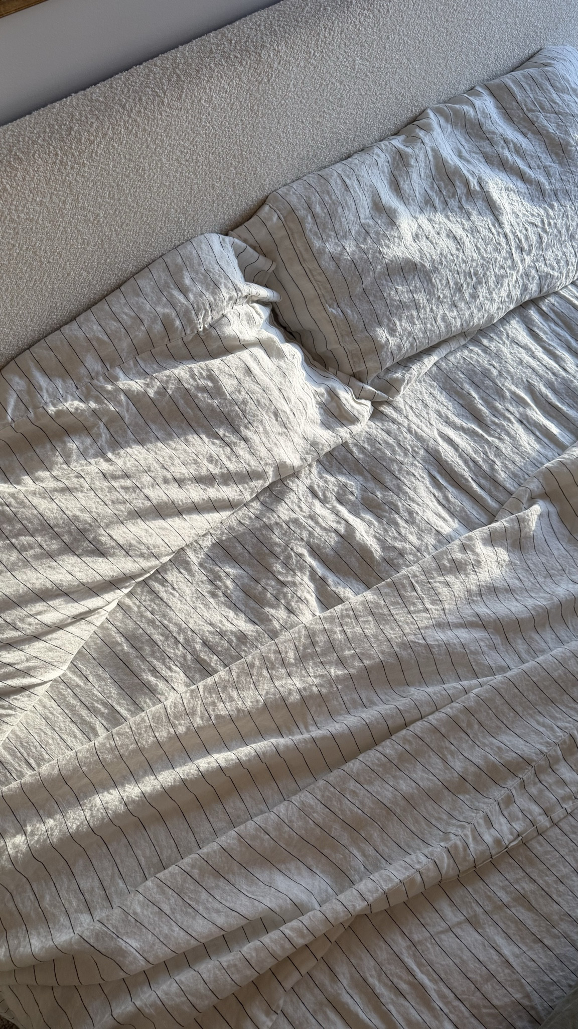 Striped linen sheets that scream summer! 

#LTKSaleAlert #LTKHome