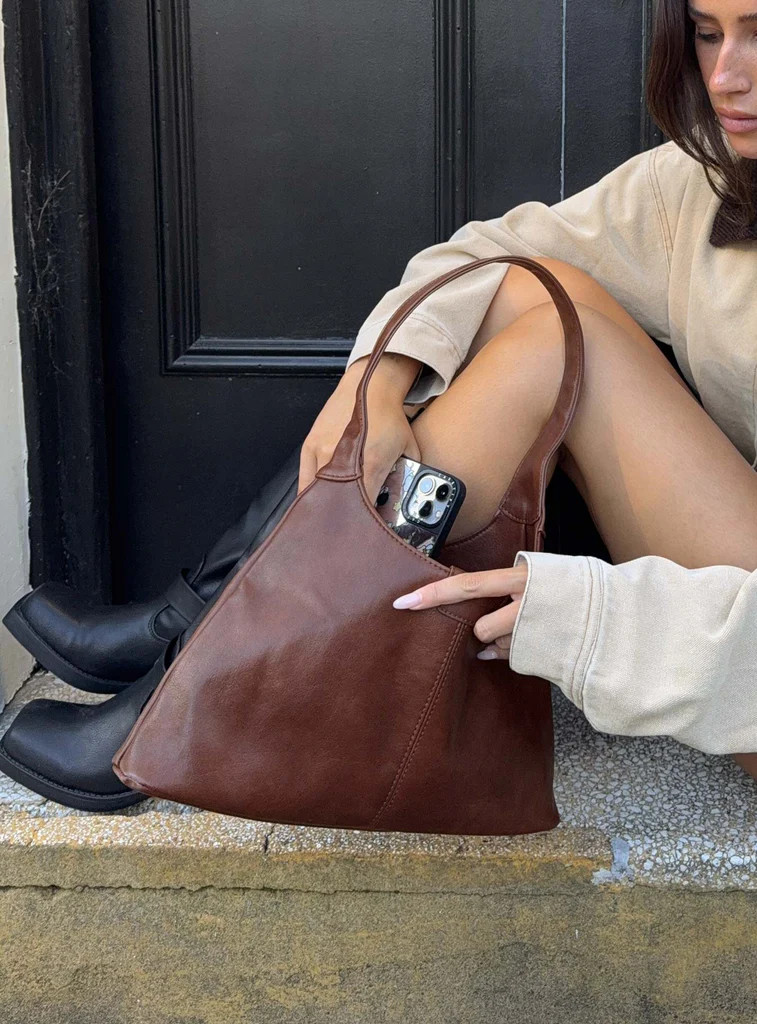 Patty Shoulder Bag Brown | Princess Polly AU