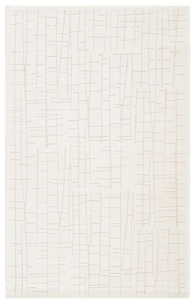 Palmer Abstract White/ Cream Rug | Scout & Nimble