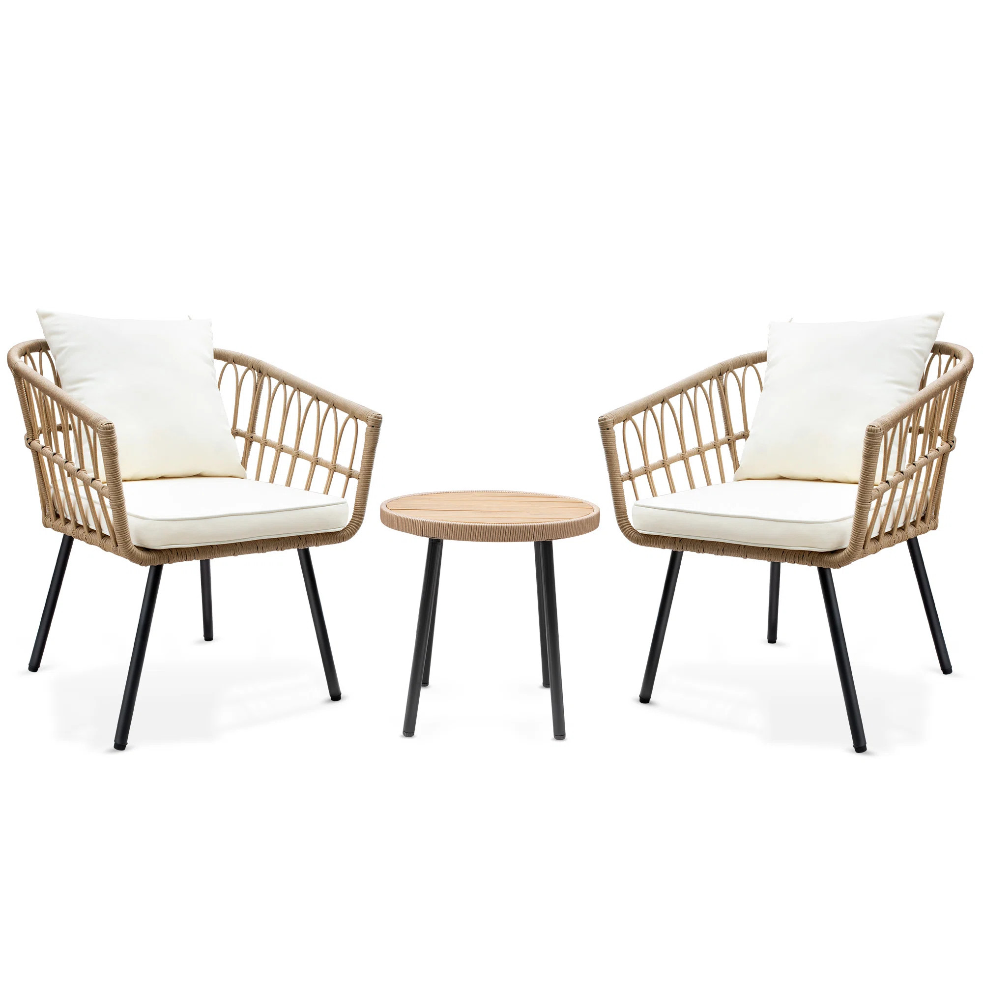 Joss & Main Belulah 2 - Person Outdoor Seating Group & Reviews | Wayfair | Wayfair North America
