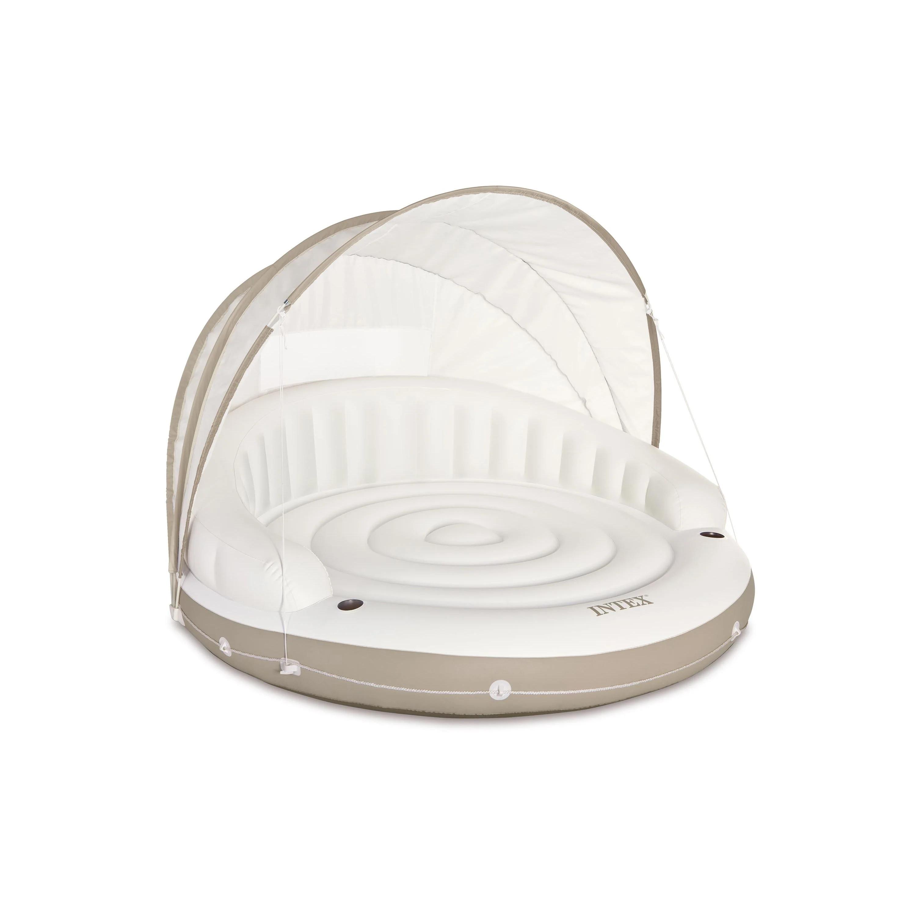 Intex Inflatable Canopy Island Float Lounge, 78.5" x 59" | Walmart (US)