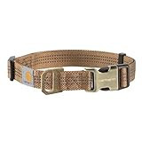 Carhartt Fully Adjustable Nylon Webbing Collars for Dogs, Reflective Stitching for Visibility, Carhartt Brown (Nylon Webbing), Medium | Amazon (US)
