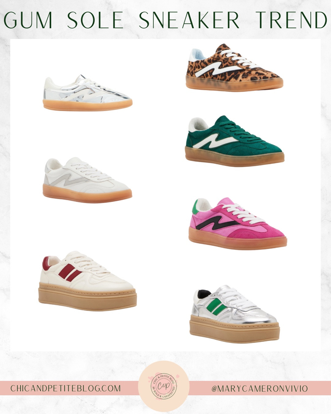 Shoe Trend: Gum Sole Sneakers

Amazon shoes // Amazon sneakers // gum sole // Gola // Dolce Vita // look for less // spring trend // spring Inspo // spring style 

#LTKFindsUnder50 #LTKFindsUnder100 #LTKStyleTip